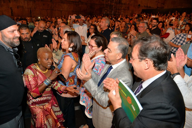 Angelique Kidjo at Baalbeck Festival